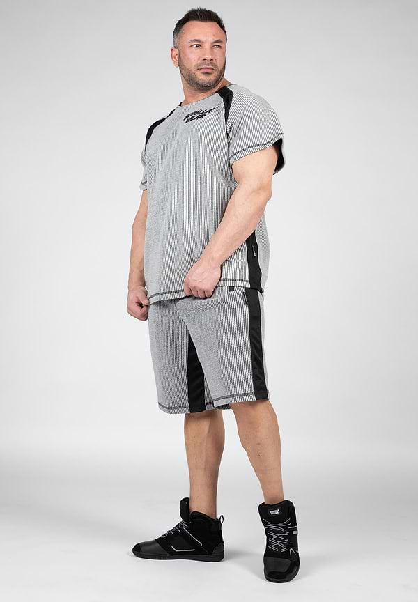 Gorilla Wear Augustine Old School Shorts - Gray