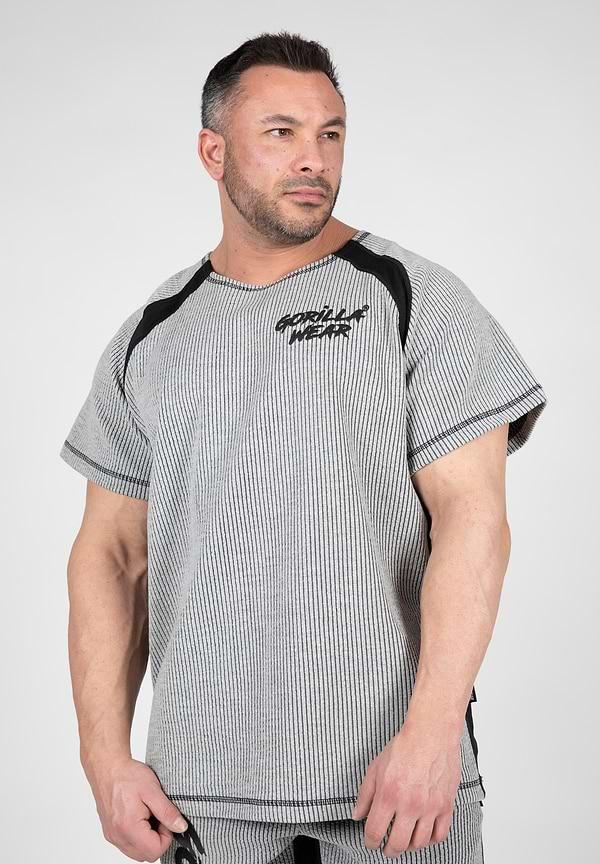 gorilla wear Augustine Old School Workout Top - Gray