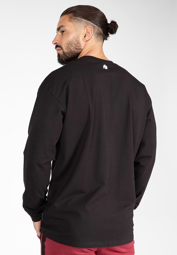 Gorilla Wear Boise Oversized Long Sleeve - Black