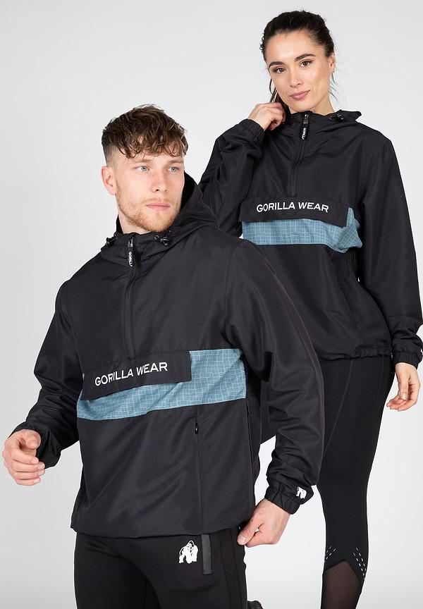 gorilla wear Bolton Windbreaker - Black