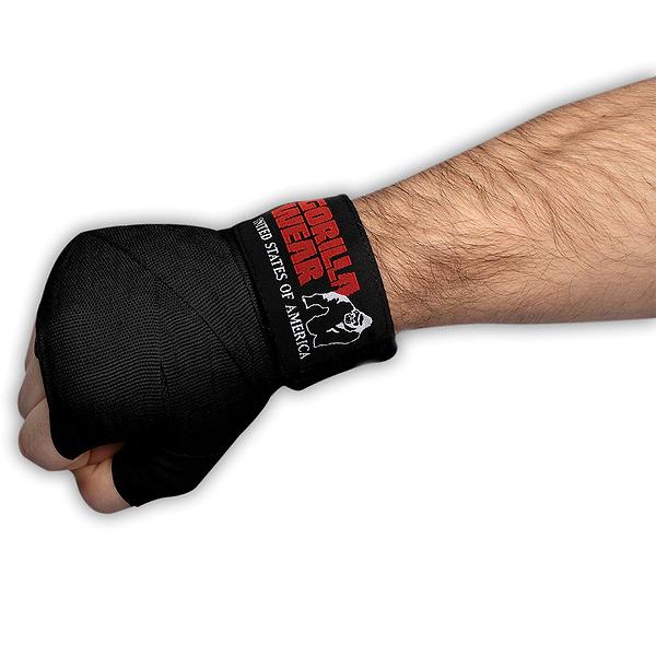 Gorilla Wear Boxing Hand Wraps - Black