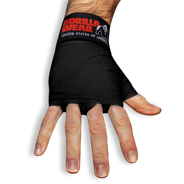 Gorilla Wear Boxing Hand Wraps - Black
