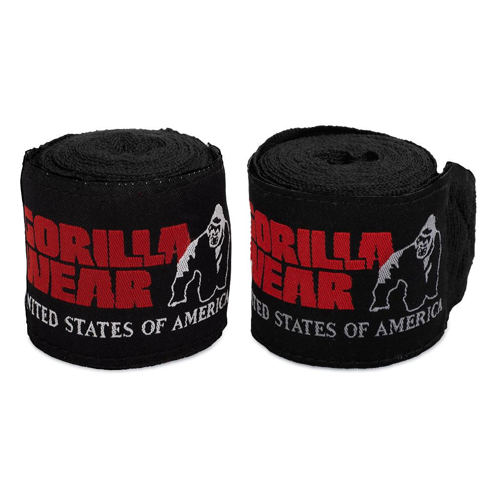 gorilla wear Boxing Hand Wraps - Black