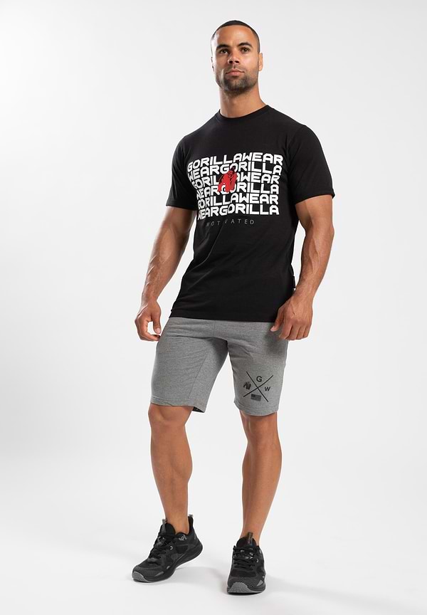 Gorilla Wear Bradley T-Shirt- Black