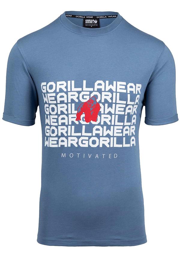 Gorilla Wear Bradley T-Shirt- Cornet Blue