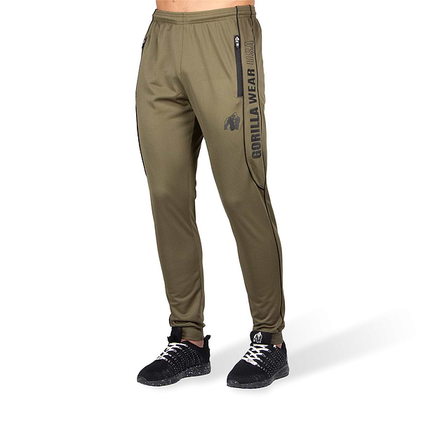 gorilla wear Branson Pants - Army Green/Black