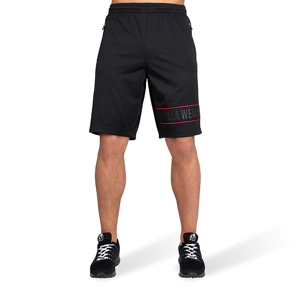 Gorilla Wear Branson Shorts - Black/Red