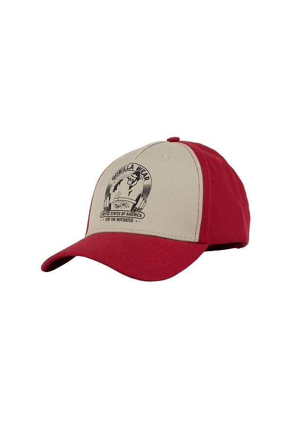 gorilla wear Buckley Cap - Red/Beige