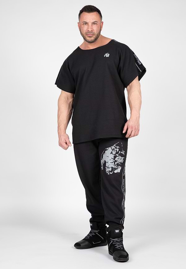 Gorilla Wear Buffalo Old School Pants - Black/Gray