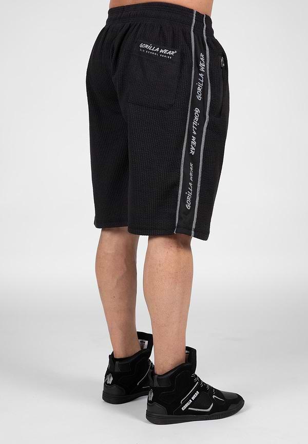 Gorilla Wear Buffalo Old School Shorts - Black/Gray