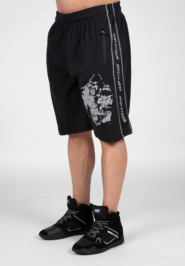 gorilla wear Buffalo Old School Shorts - Black/Gray