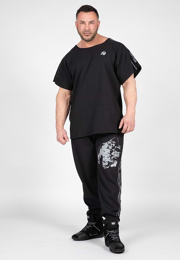 Gorilla Wear Buffalo Old School Top -Black/Gray