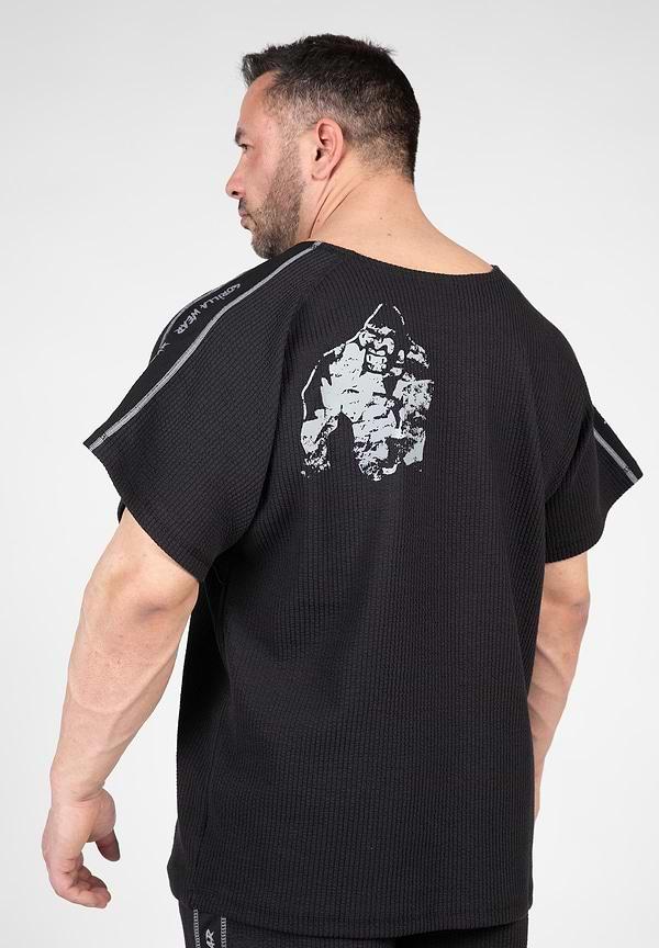 gorilla wear Buffalo Old School Top -Black/Gray