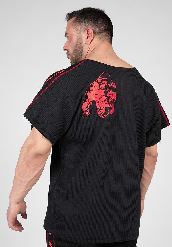 Gorilla Wear Buffalo Old School Top -Black/Red