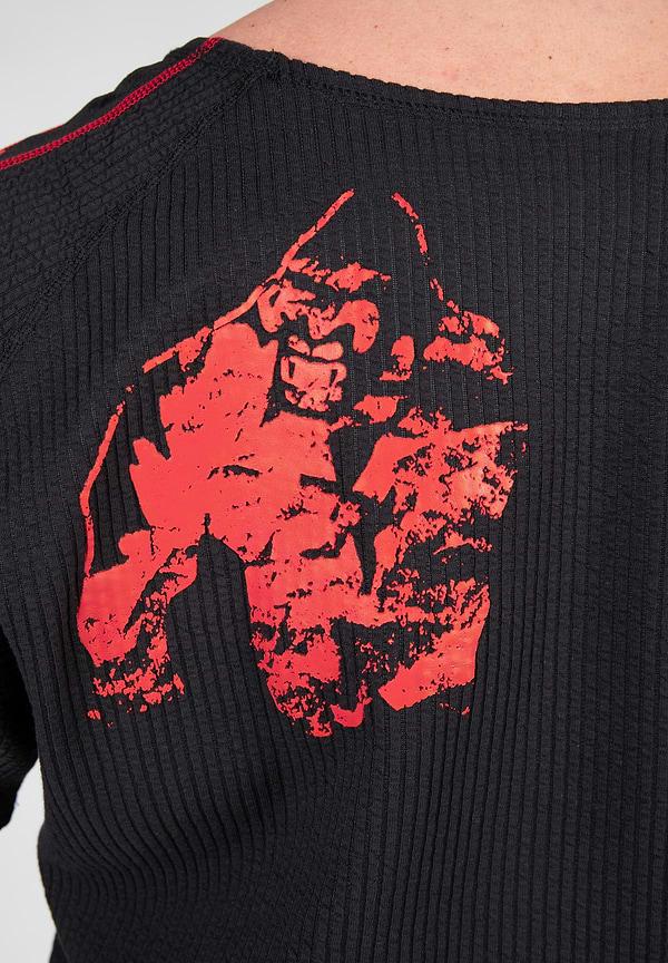 Gorilla Wear Buffalo Old School Top -Black/Red