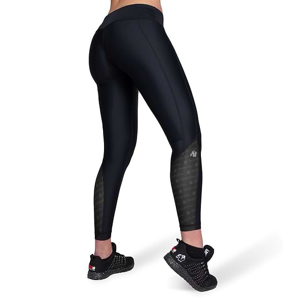 Gorilla Wear Carlin Compression Tight - Black/Black