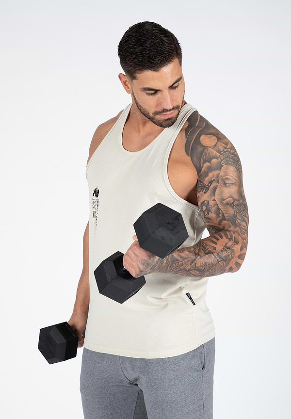 Gorilla Wear Carrizo Tank Top - Beige