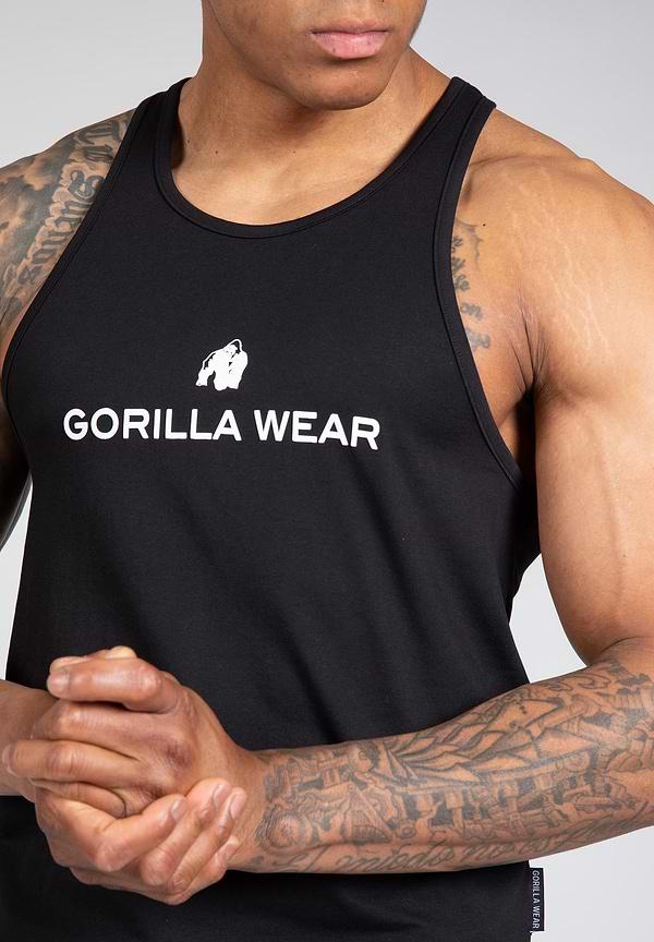 Gorilla Wear Carter Stretch Tank Top - Black