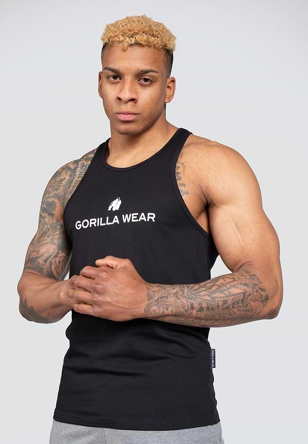 Gorilla Wear Carter Stretch Tank Top - Black
