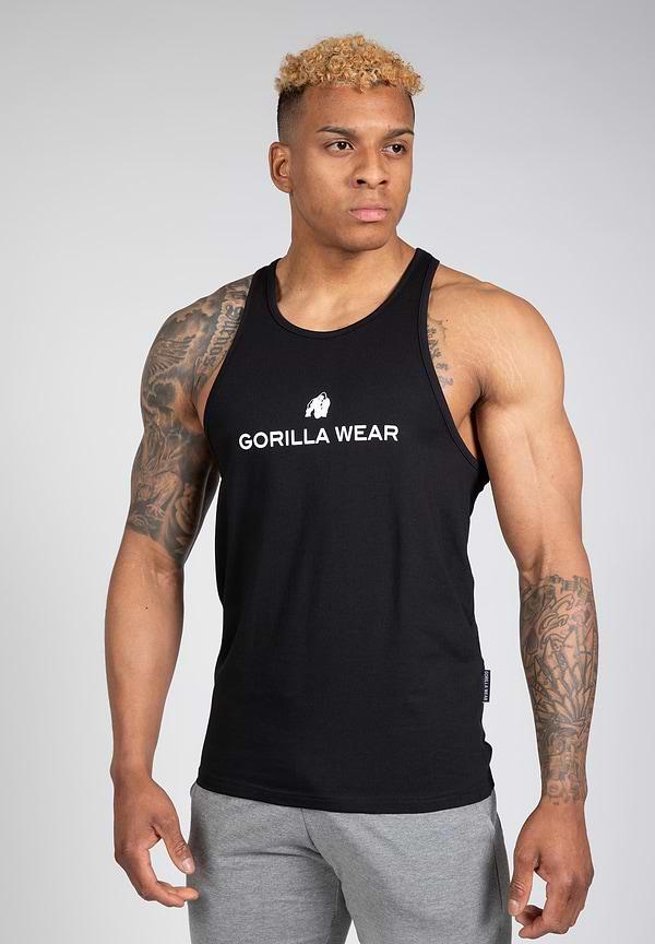 gorilla wear Carter Stretch Tank Top - Black