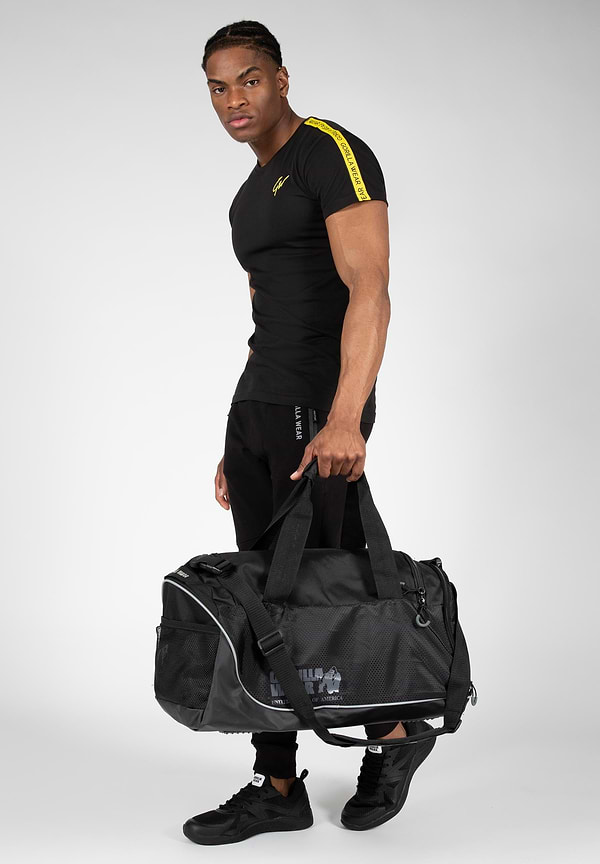 Gorilla Wear Chester T-shirt - Black/Yellow