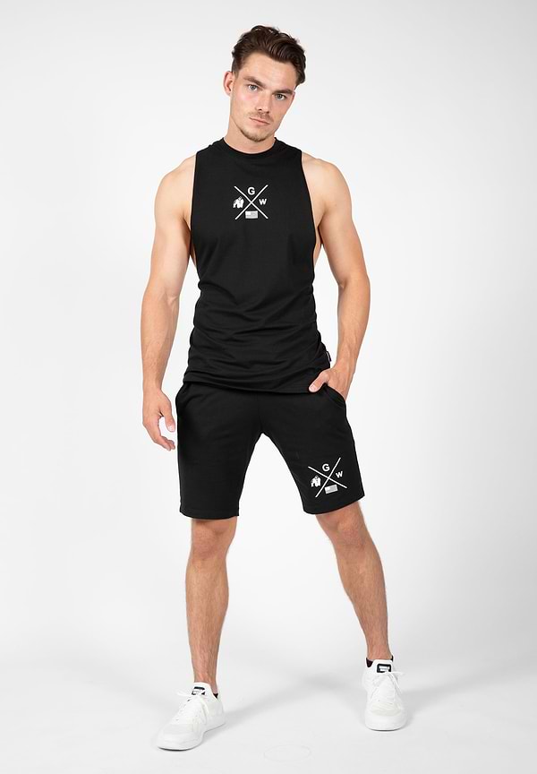 Gorilla Wear Cisco Shorts - Black/White