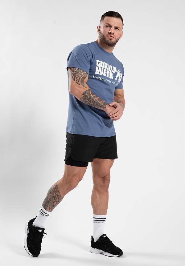 Gorilla Wear Classic T-Shirt - Coronet Blue