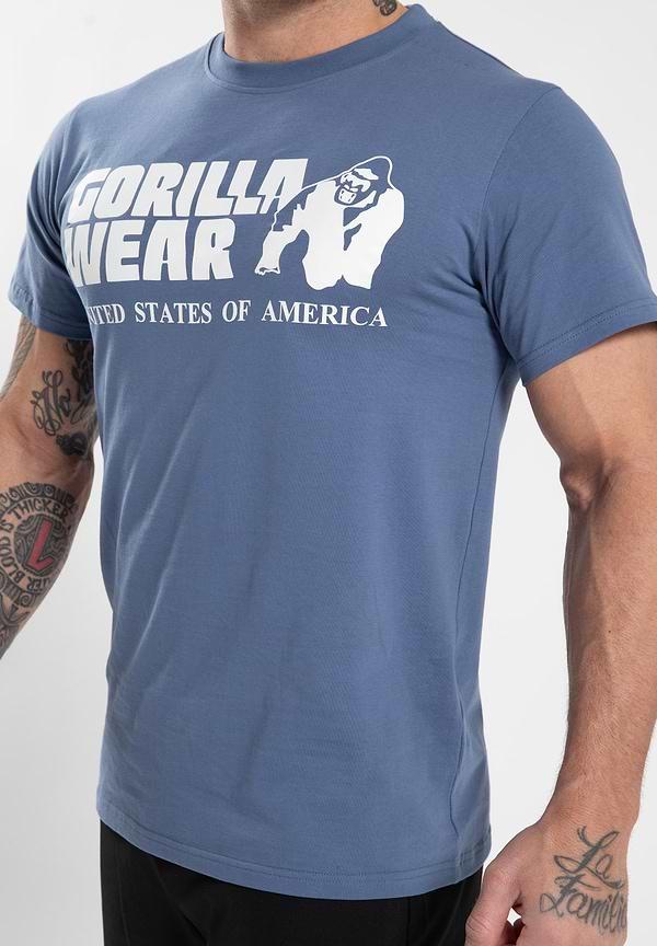 Gorilla Wear Classic T-Shirt - Coronet Blue