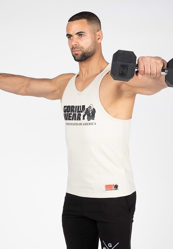 Gorilla Wear Classic Tank Top - Beige