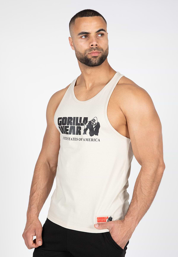 gorilla wear Classic Tank Top - Beige