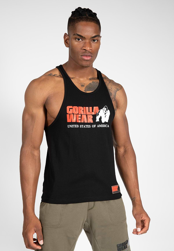 gorilla wear Classic Tank Top - Black
