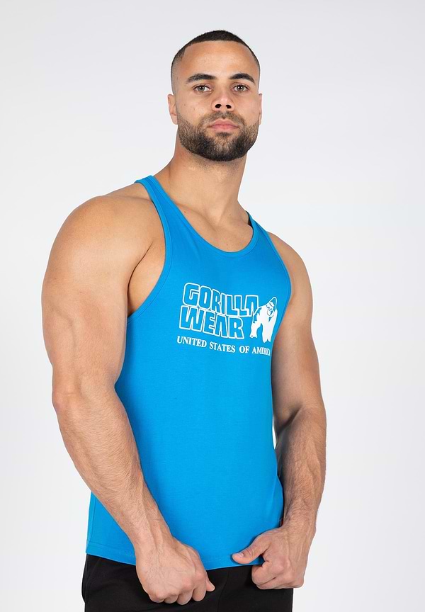 gorilla wear Classic Tank Top - Blue