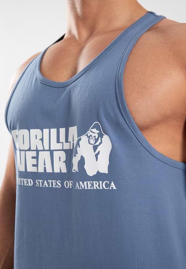 Gorilla Wear Classic Tank Top - Coronet Blue