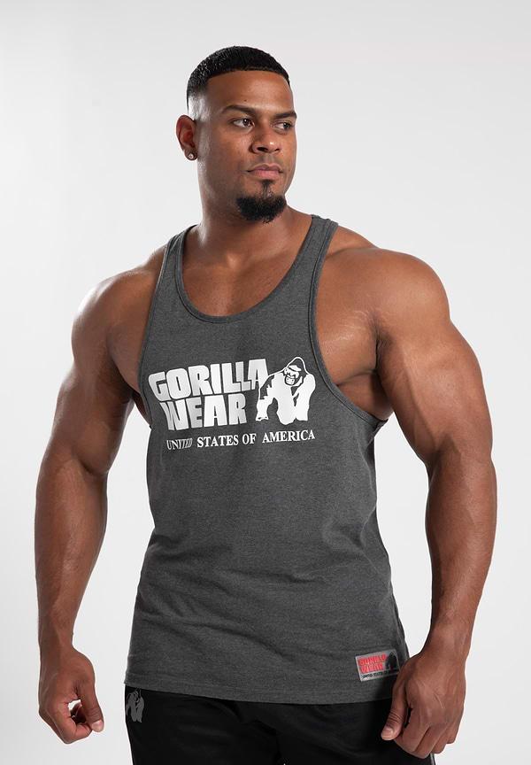 gorilla wear Classic Tank Top - Dark Gray