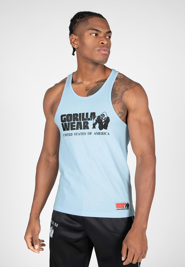gorilla wear Classic Tank Top - Light Blue