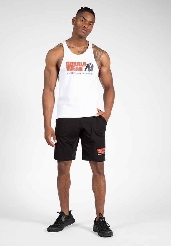 Gorilla Wear Classic Tank Top White | Gorilla Wear |