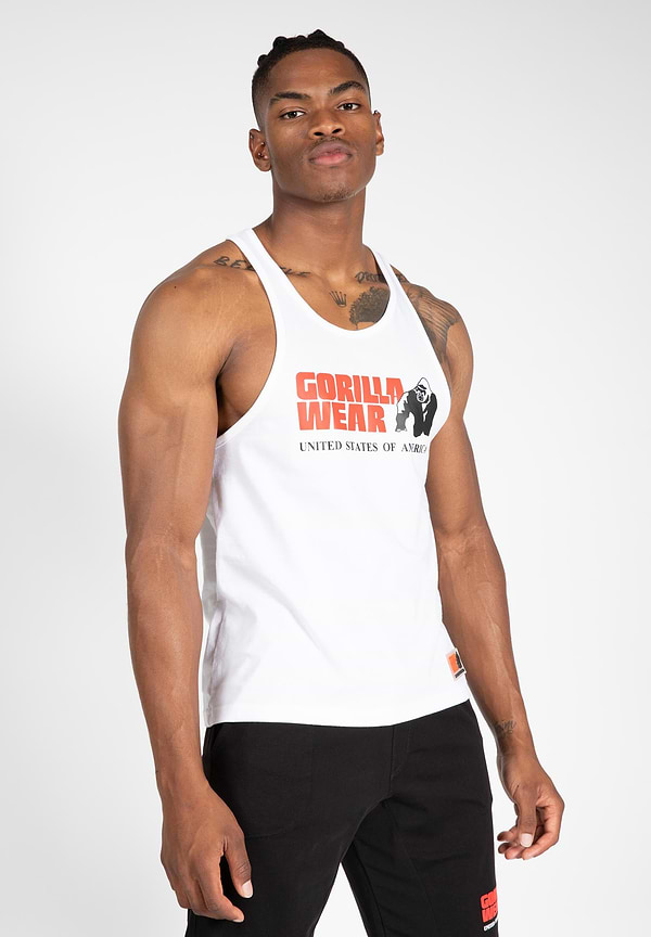 gorilla wear Classic Tank Top White | Gorilla Wear |