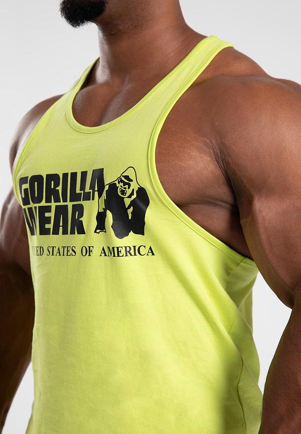 Gorilla Wear Classic Tank Top - Wild Lime
