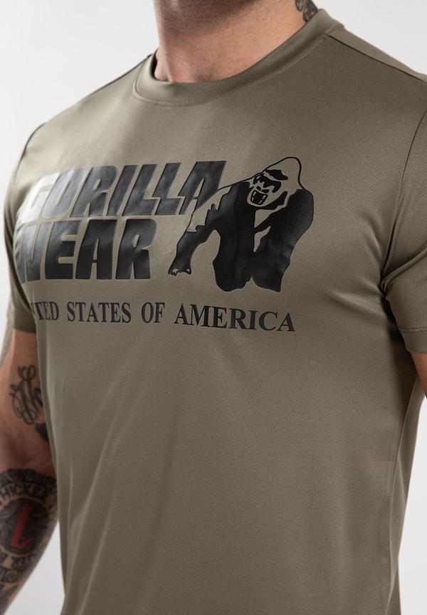 Gorilla Wear Classic Training T-Shirt - Army Green