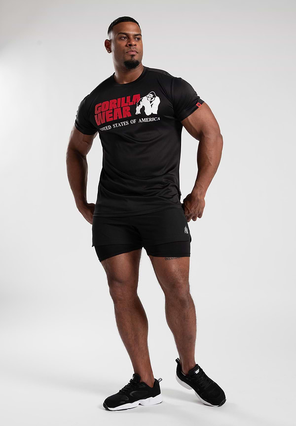 Gorilla Wear Classic Training T-Shirt - Black