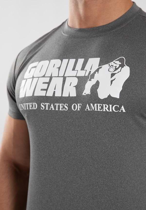 Gorilla Wear Classic Training T-Shirt - Gray Melange