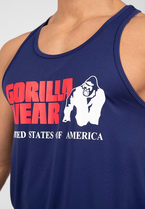 Gorilla Wear Classic Training Tank Top - Navy