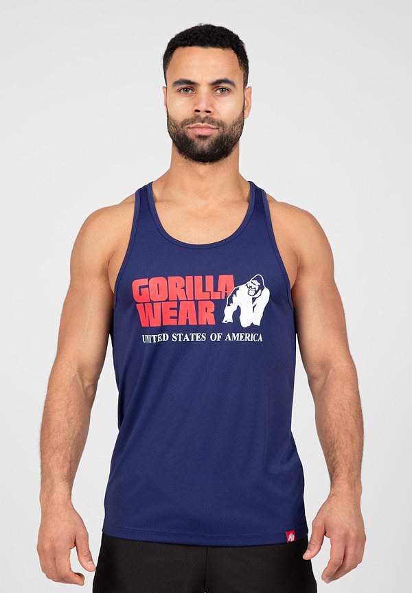 gorilla wear Classic Training Tank Top - Navy