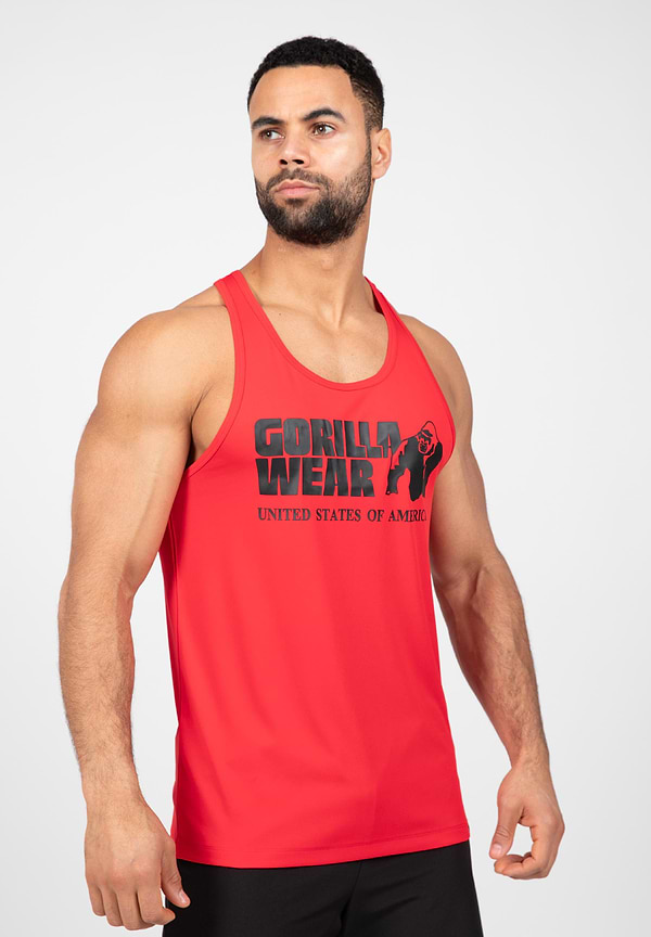 gorilla wear Classic Training Tank Top - Red
