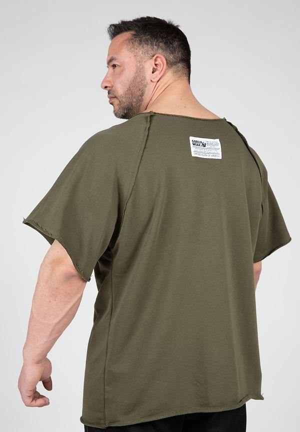Gorilla Wear Classic Workout Top - Army Green