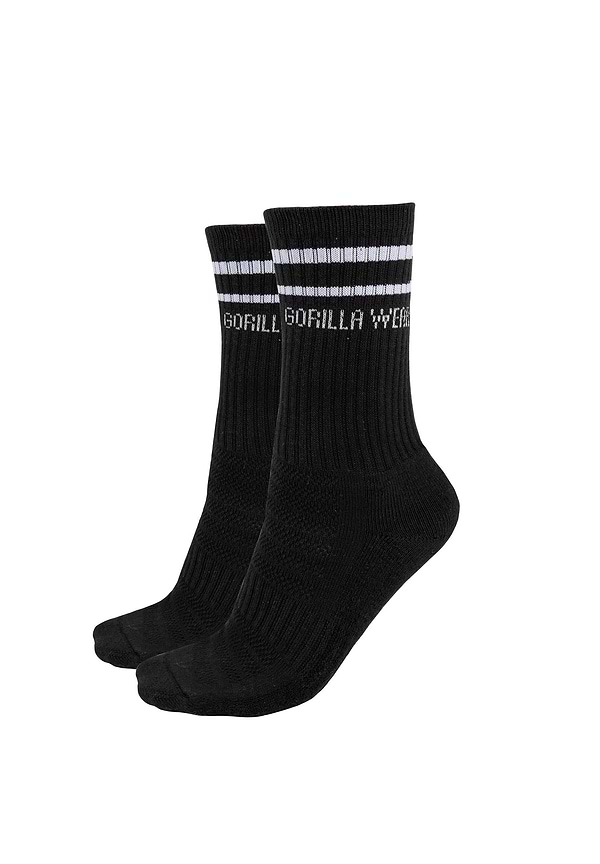gorilla wear Crew Socks (2 Pack) - Black