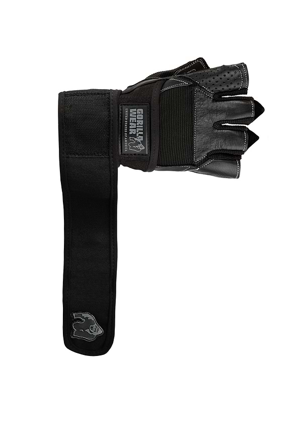 Gorilla Wear Gorilla Wear - Dallas Wrist Wrap Gloves - Black