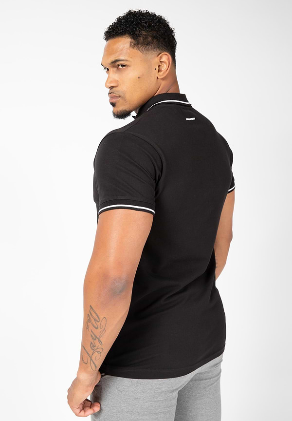 Gorilla Wear Delano Polo - Black/White