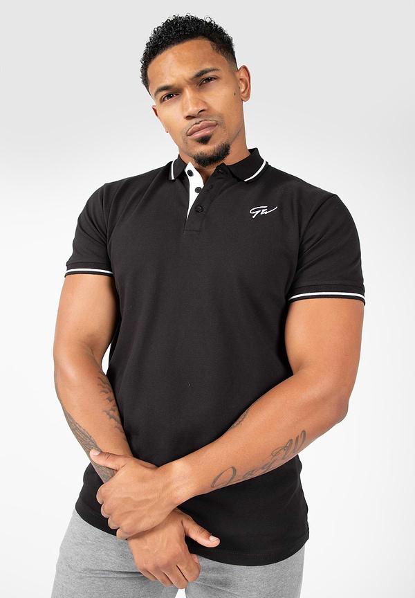 Gorilla Wear Delano Polo - Black/White
