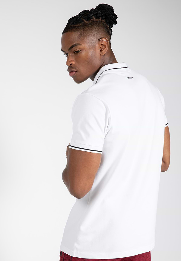 Gorilla Wear Delano Polo - White/Black